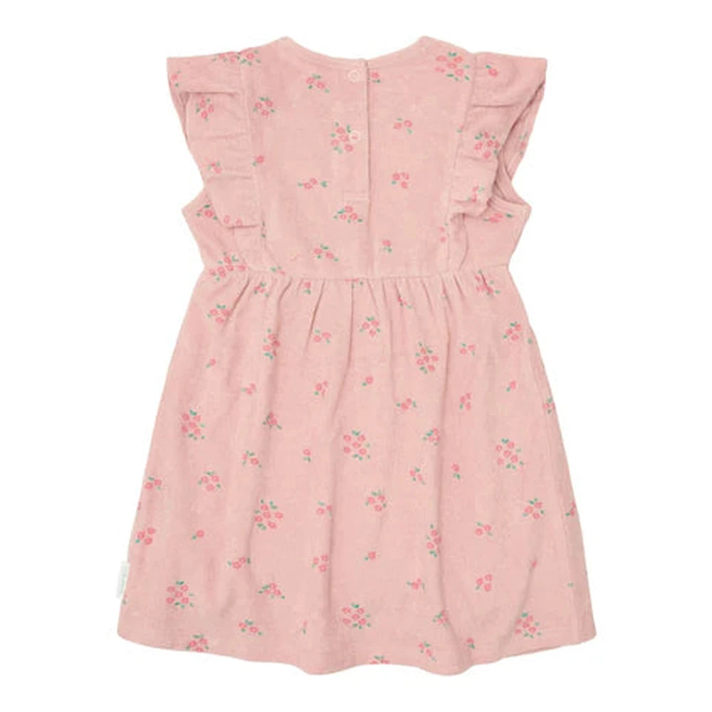 Little Dutch Jurk - Roze Bloemenprint