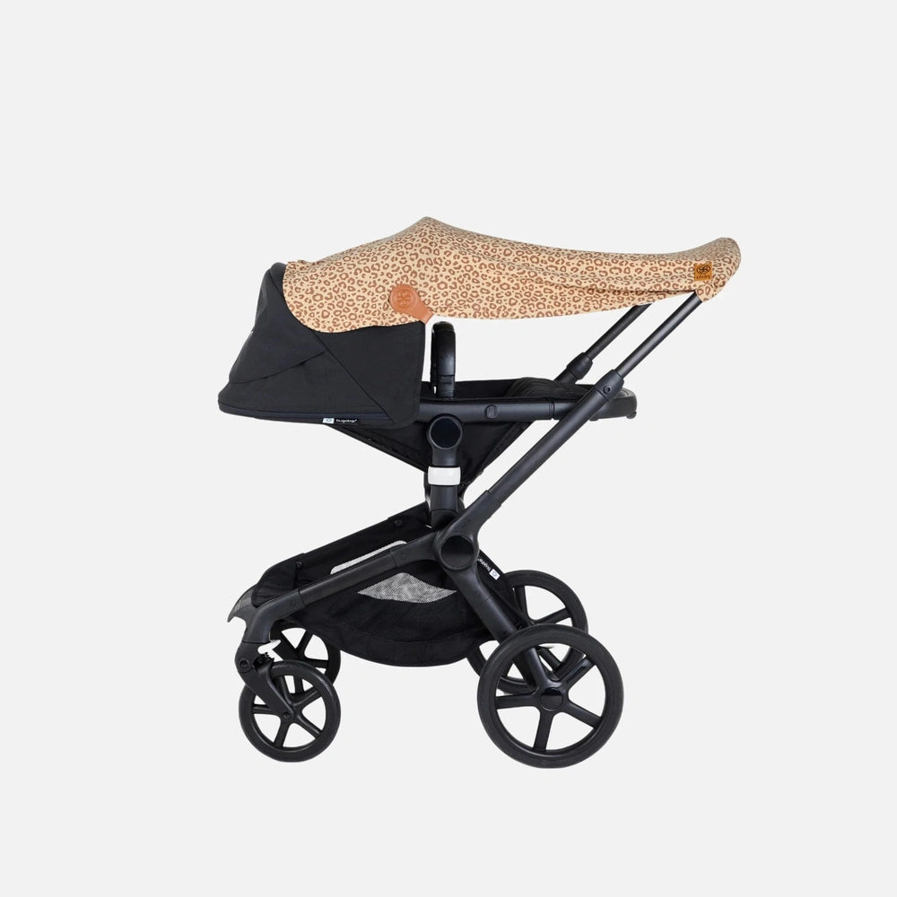 Tissu anti-UV Cloby léopard marron – UPF 50+