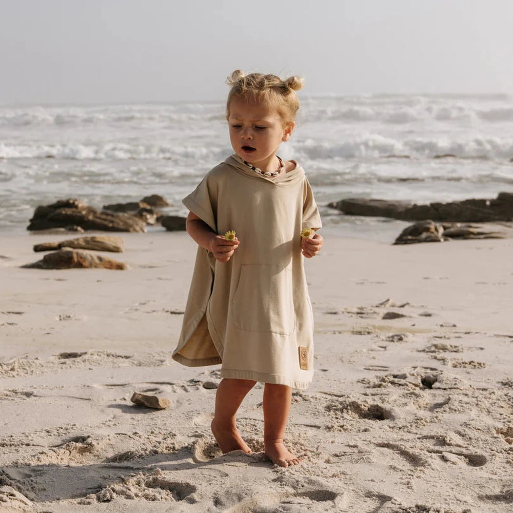 Cloby UV Poncho Sandy Beach – UPF 50+ 1-3y
