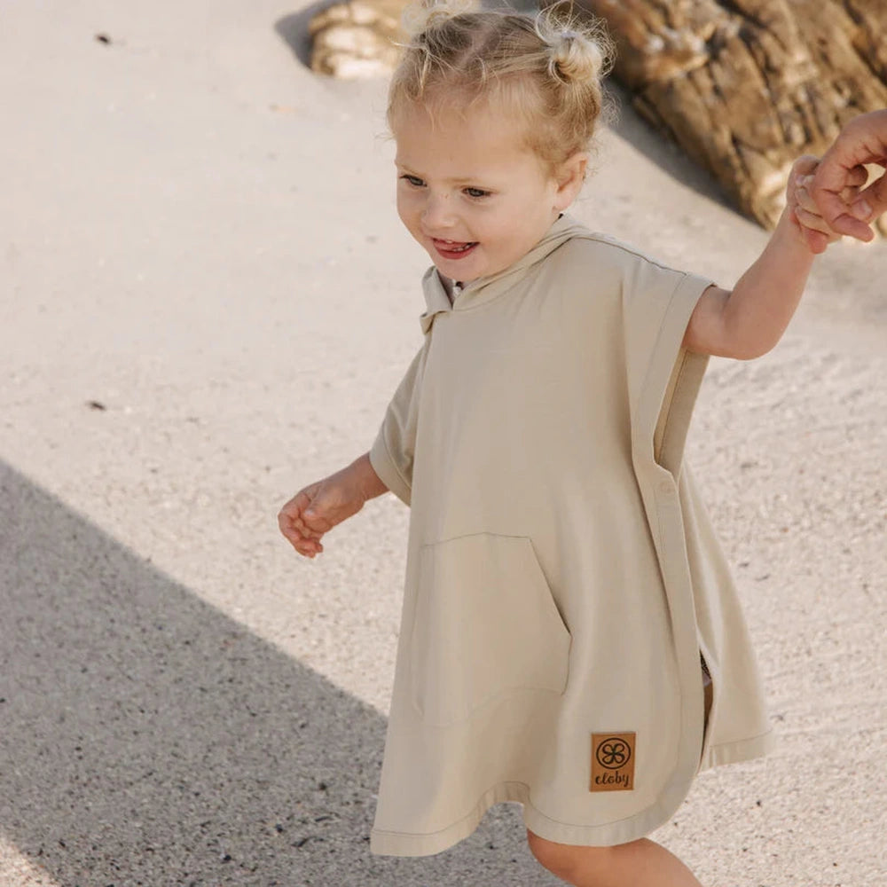 Cloby UV Poncho Sandy Beach – UPF 50+ 1-3y