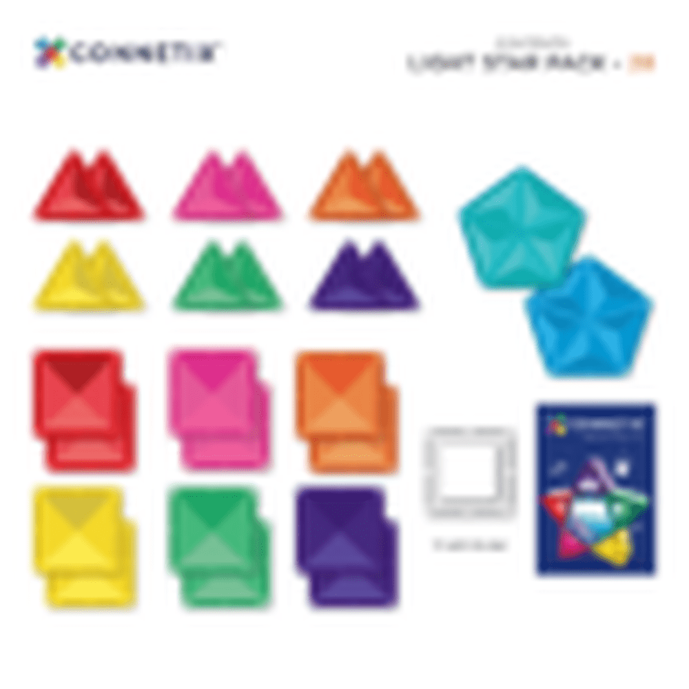 Connetix Light Star Pack | 28 Onderdelen