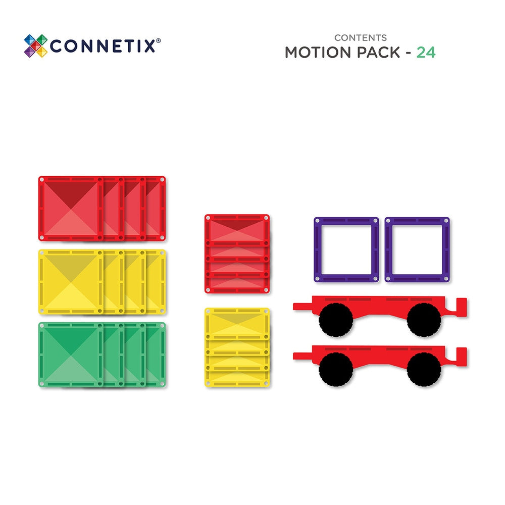 Connetix Rainbow Motion Pack | 24 Onderdelen