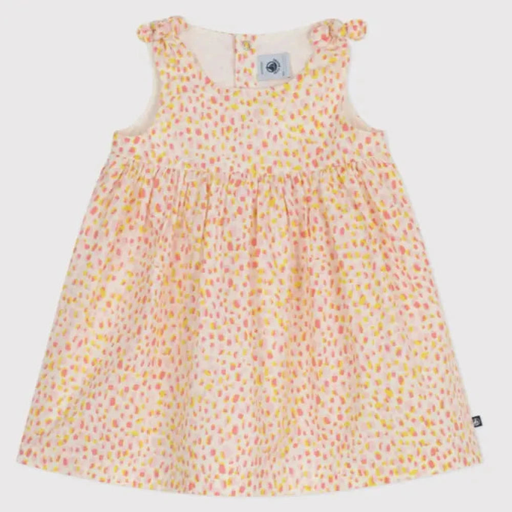 Petit Bateau Katoenen jurkje zonder mouwen met print voor baby's - Multicolor