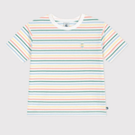 Petit Bateau Katoenen kinder T-shirt met korte mouw en streepjes