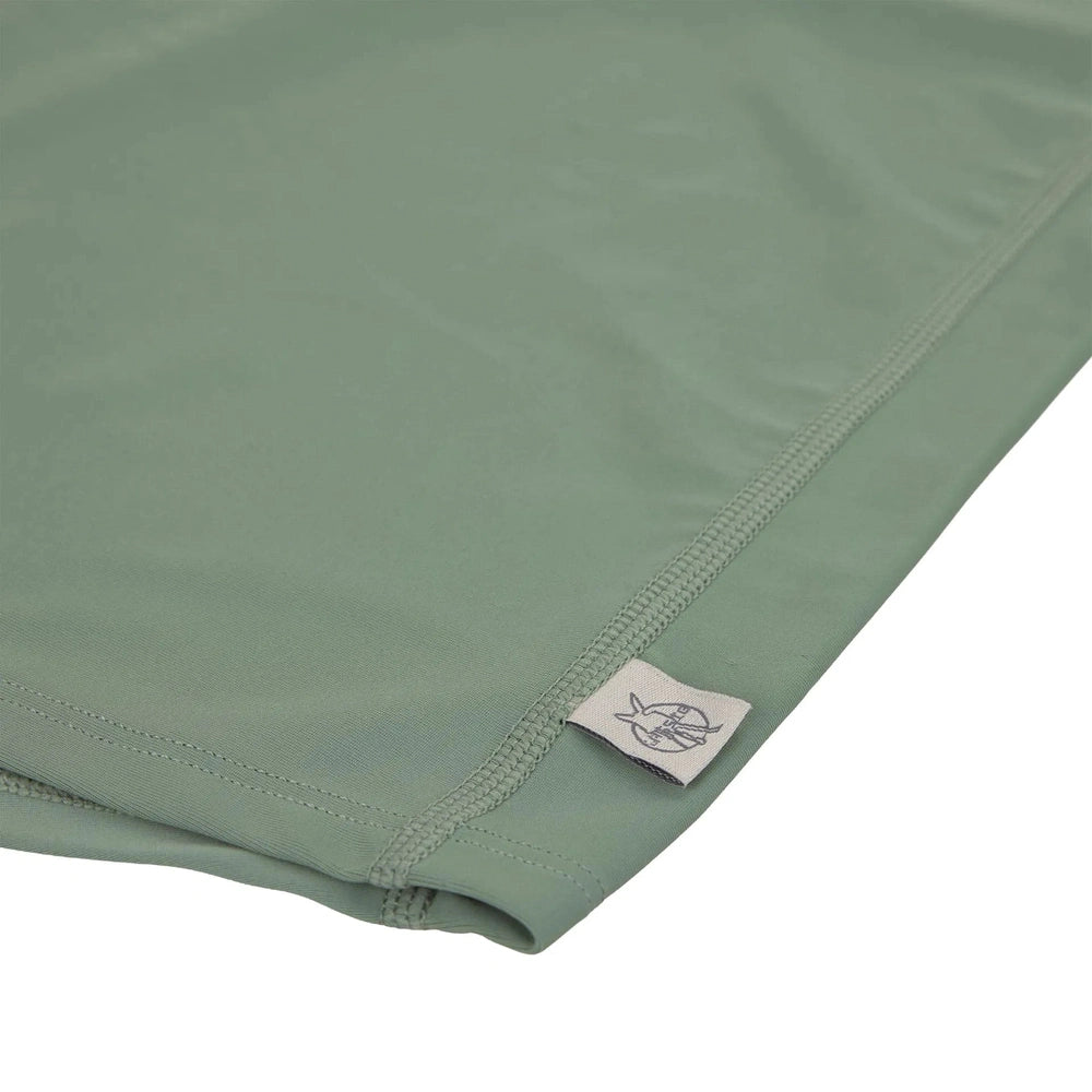 Lässig UV-shirt voor Kinderen met Lange Mouwen - Groen met hond