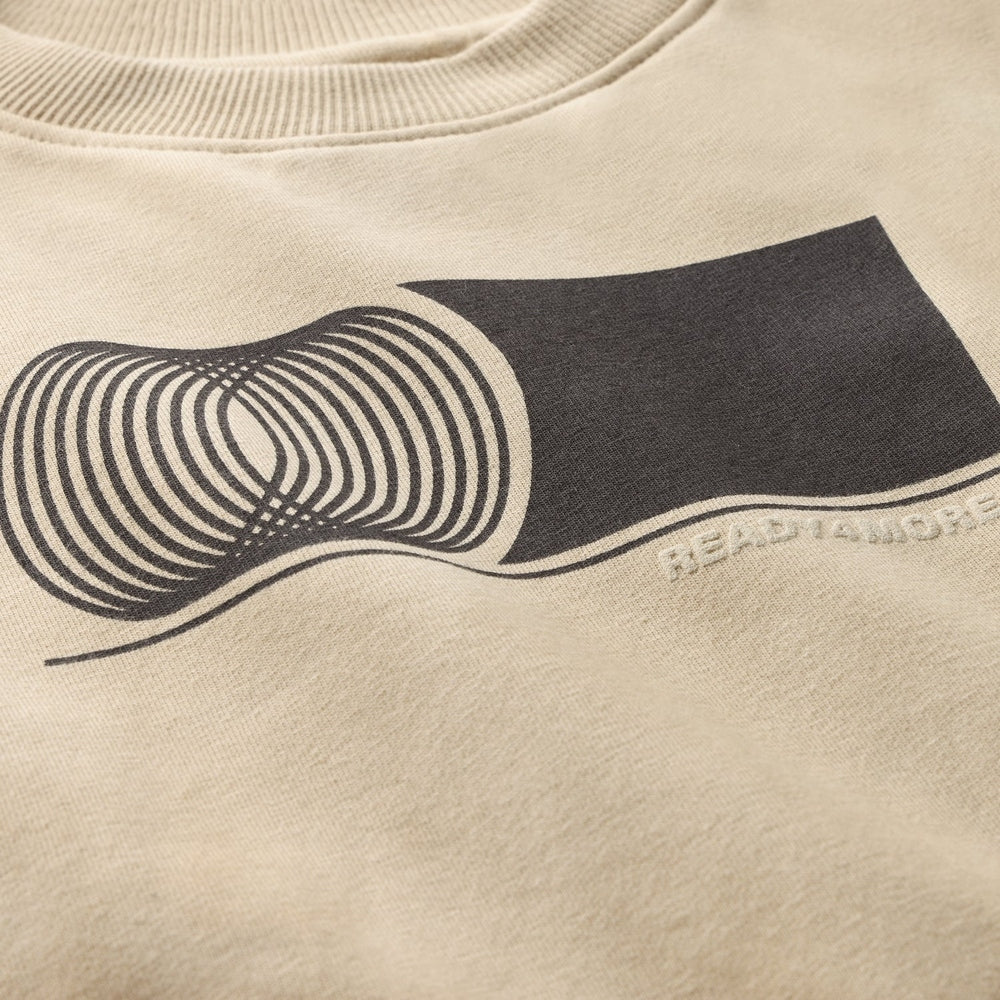 Minymo Sweatshirt met opdruk - Beige