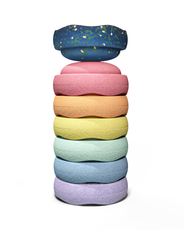 Stapelstein Lente Special Mini Rainbow - Original mini light red