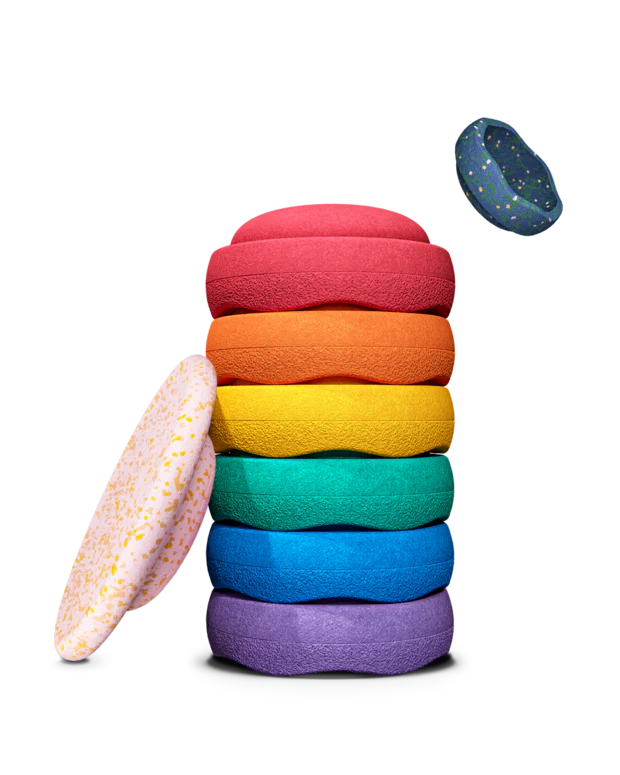 Stapelstein Lente Special Rainbow Set - Classic