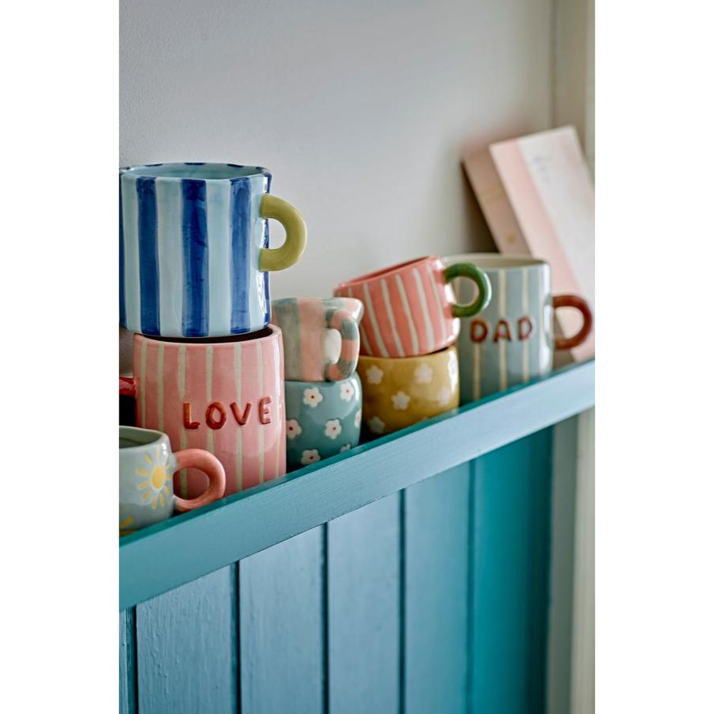 Bloomingville Nini Cup Aardewerk - Roze