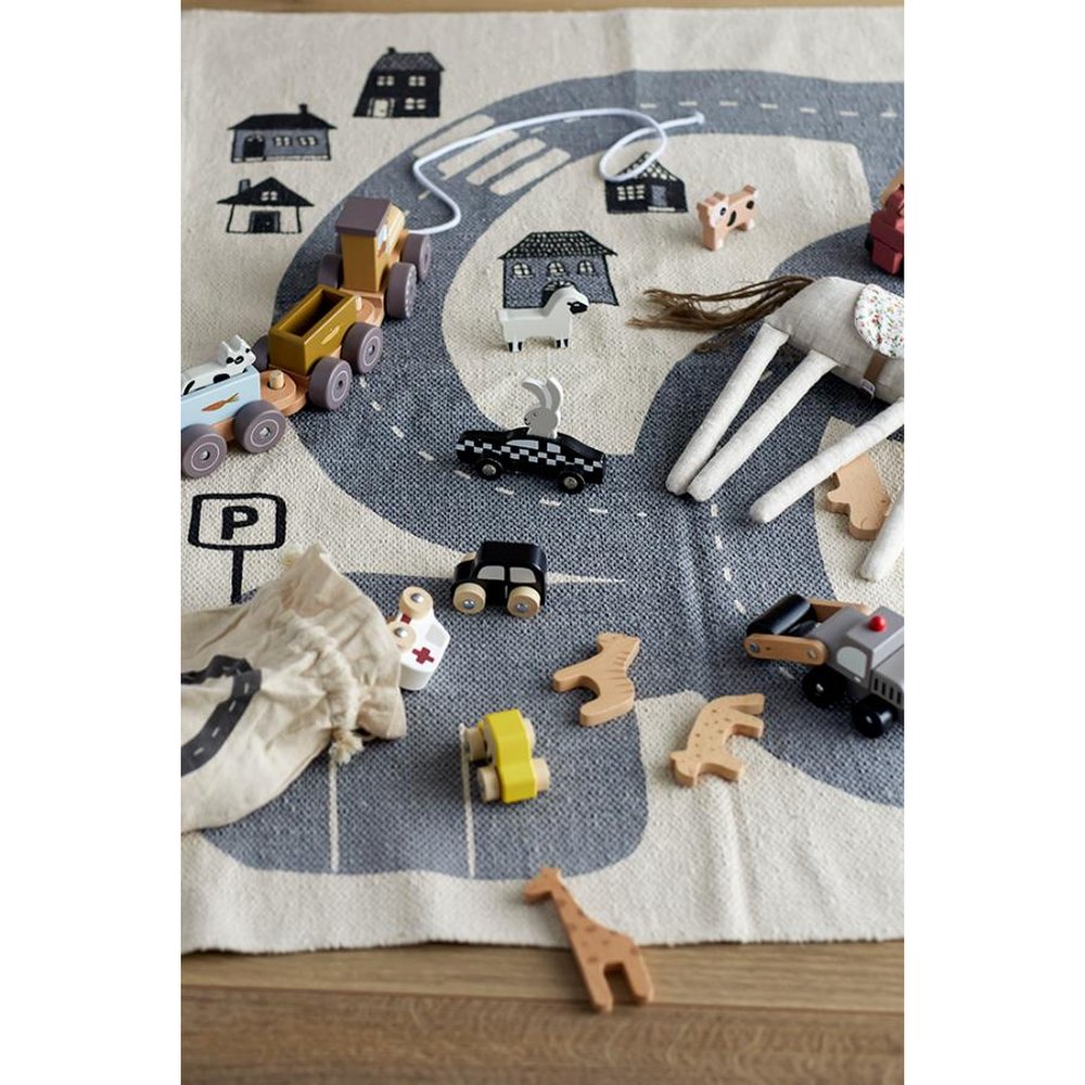 Bloomingville MINI Avin Speelgoedauto - Meerkleurig