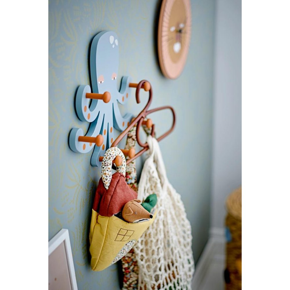 Bloomingville MINI Oswall Kapstok in mdf - Blauw