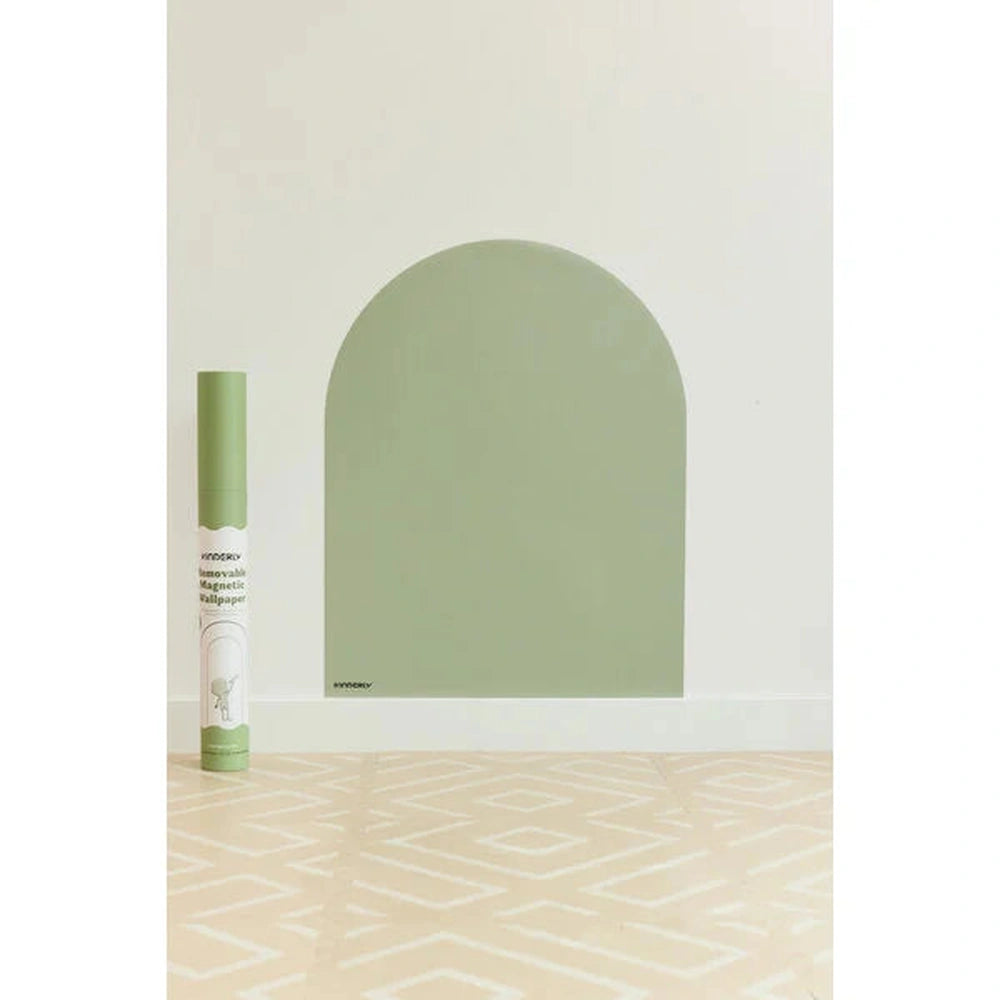Kinderly Verwijderbaar Magnetisch Behang Olive