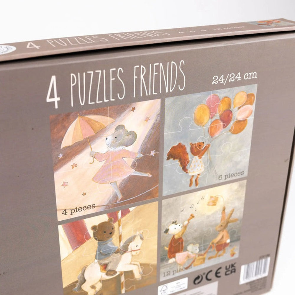 4 Puzzels - Friends