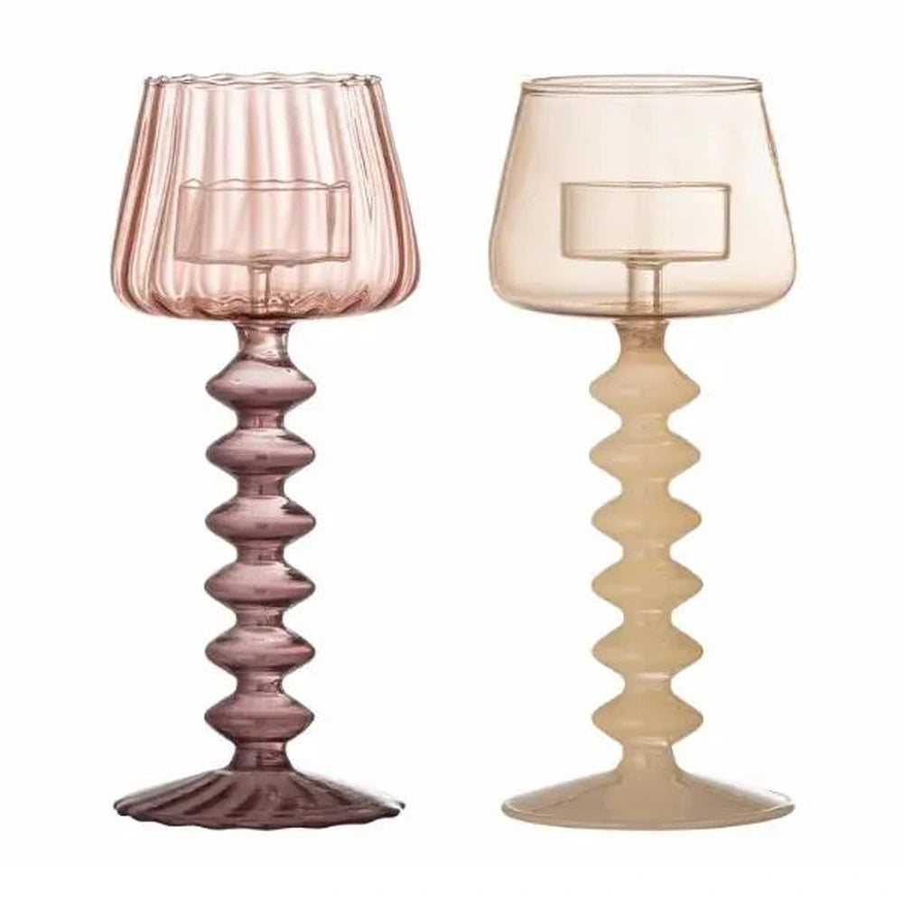 Bloomingville Lot de 2 bougies votives