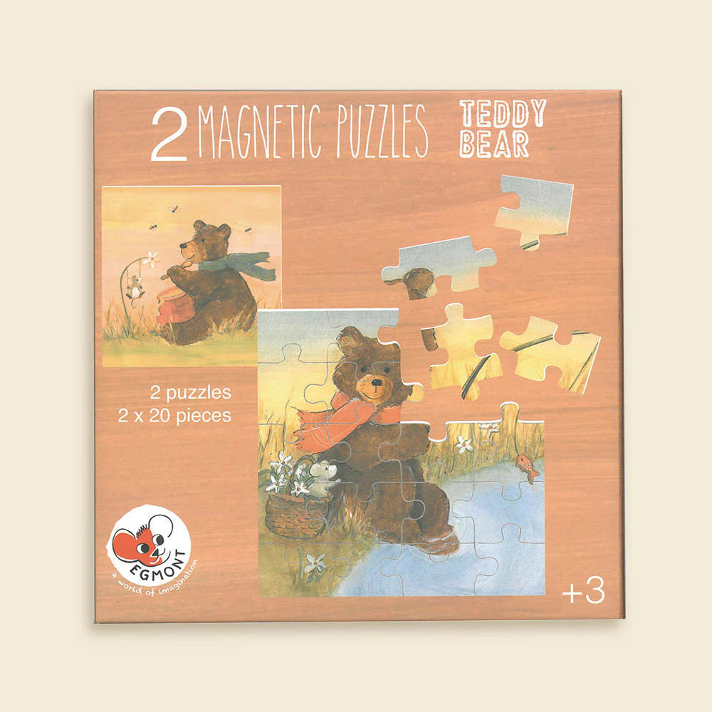 Egmont Toys 2 Magnetisch Puzzels Teddy Bear