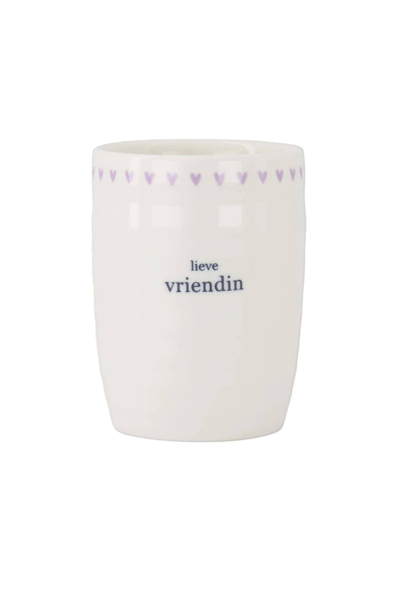 Zusss Koffiemok Lieve Vriendin - Wit