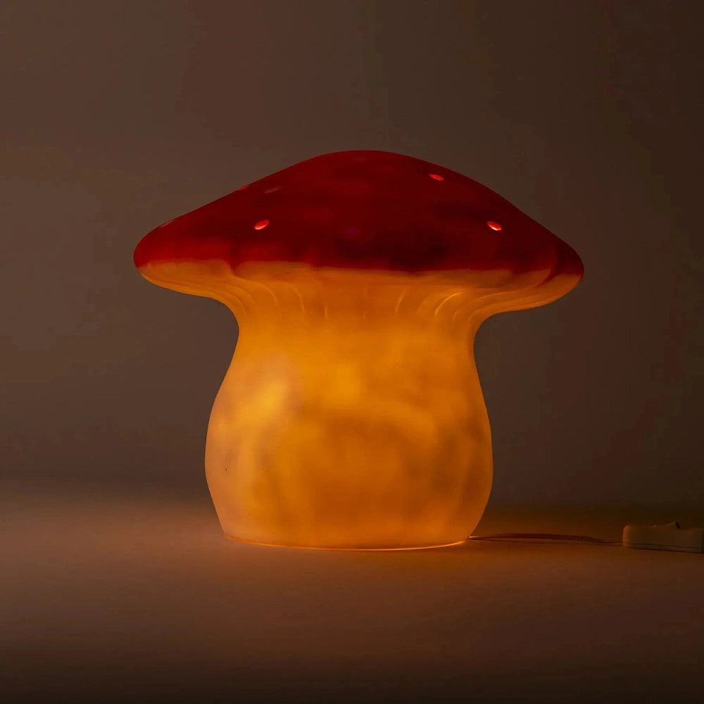 Egmont Toys Grande lampe champignon rouge