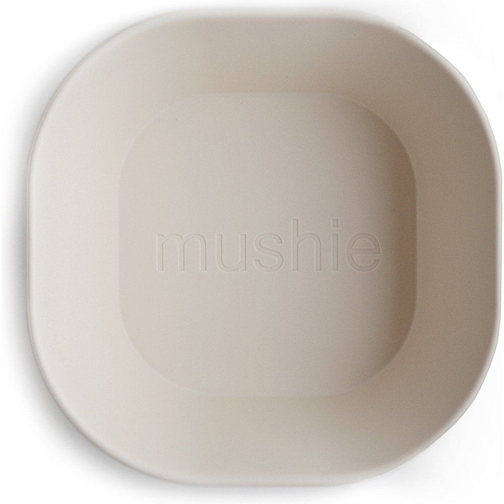 Mushie Kommen Set Vierkant Ivory