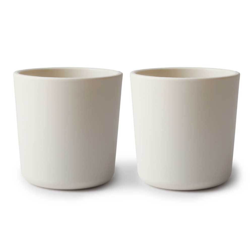 Mushie Beker - Set van 2 stuks Ivory