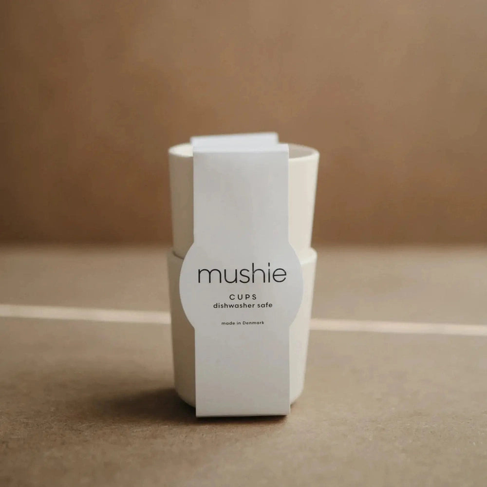 Mushie Beker - Set van 2 stuks Ivory