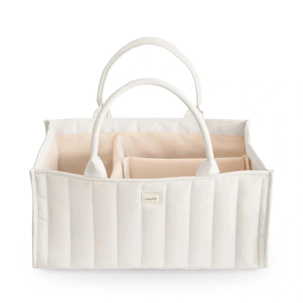 Sac à langer Mushie ivoire