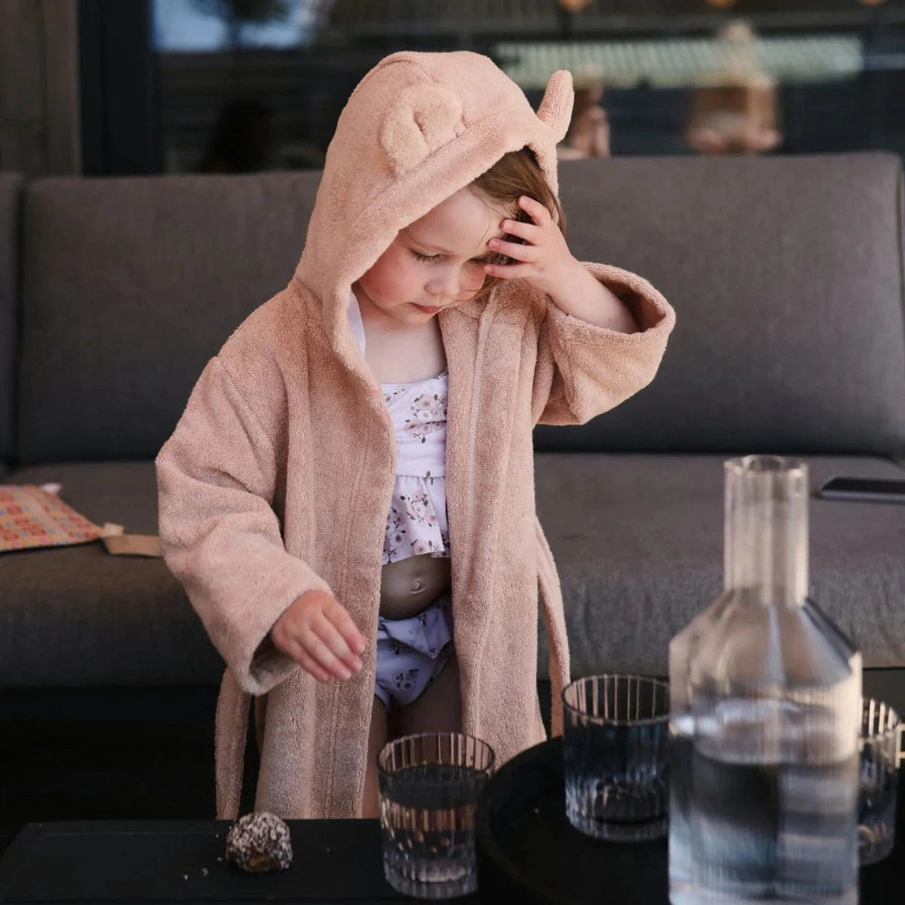 Mushie Bear Badjas - Blush