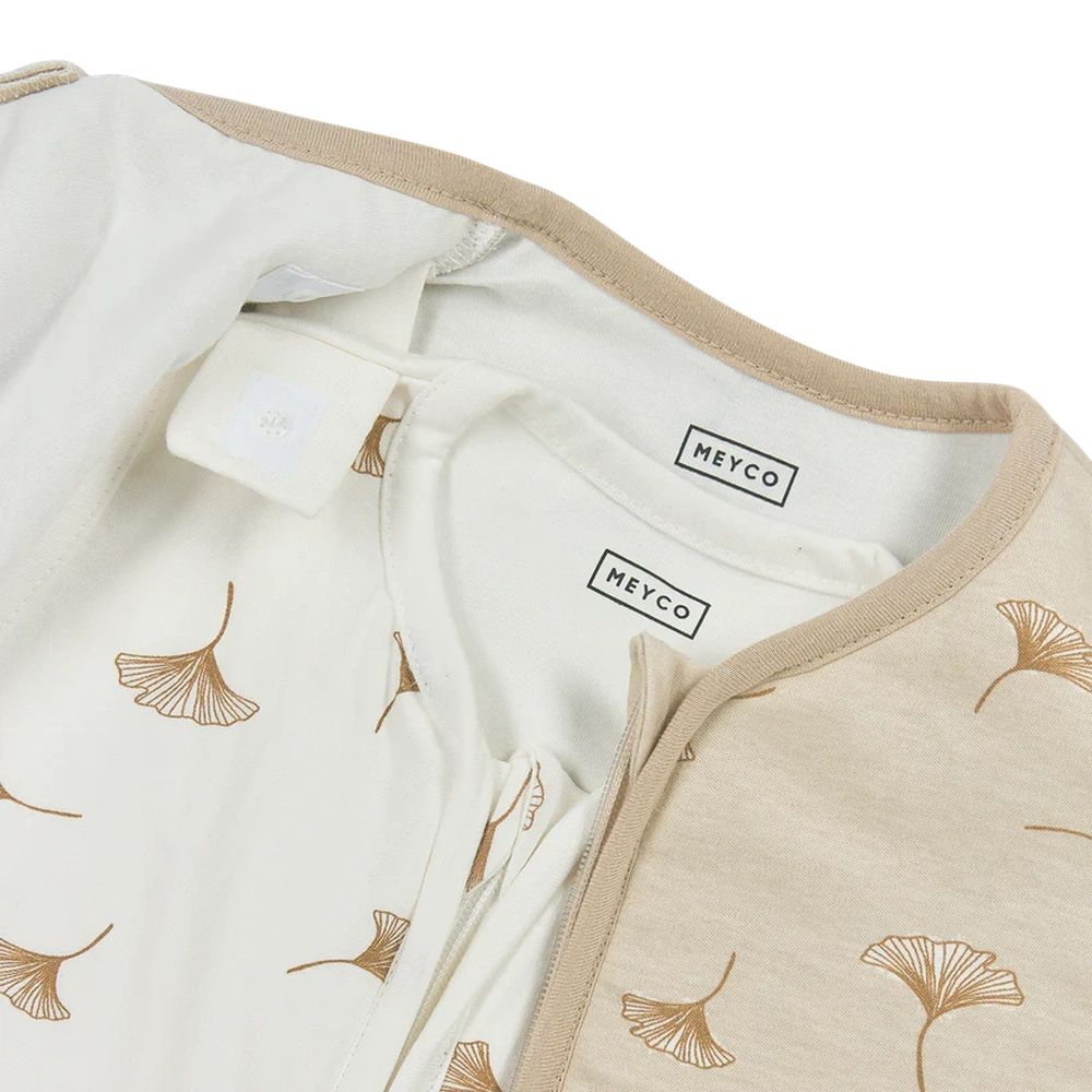 Gigoteuse Meyco Studio 4 saisons Deluxe Interlock Jersey 6-36m - Ginkgo Soft Sand