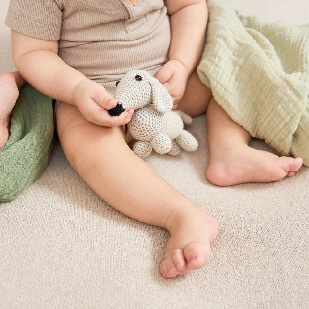 Meyco Hydrofiele Washandje pre-washed 3-pack - Offwhite/Soft Sand/Taupe