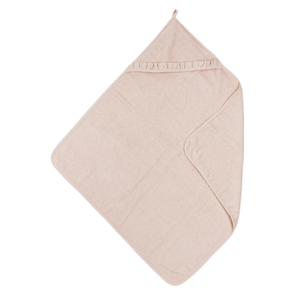 Meyco Badcape badstof Ruffle - Soft Pink