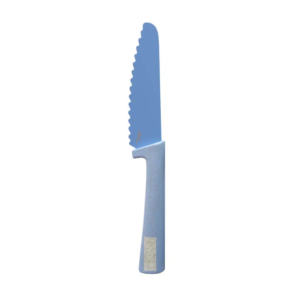SKÅGFÄ Klyv - Montessori Kindermes - Blue Cornflower - blauw - kinderbestek