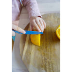 SKÅGFÄ Klyv - Couteau pour enfants Montessori - Bleuet - bleu - couverts pour enfants Lavender