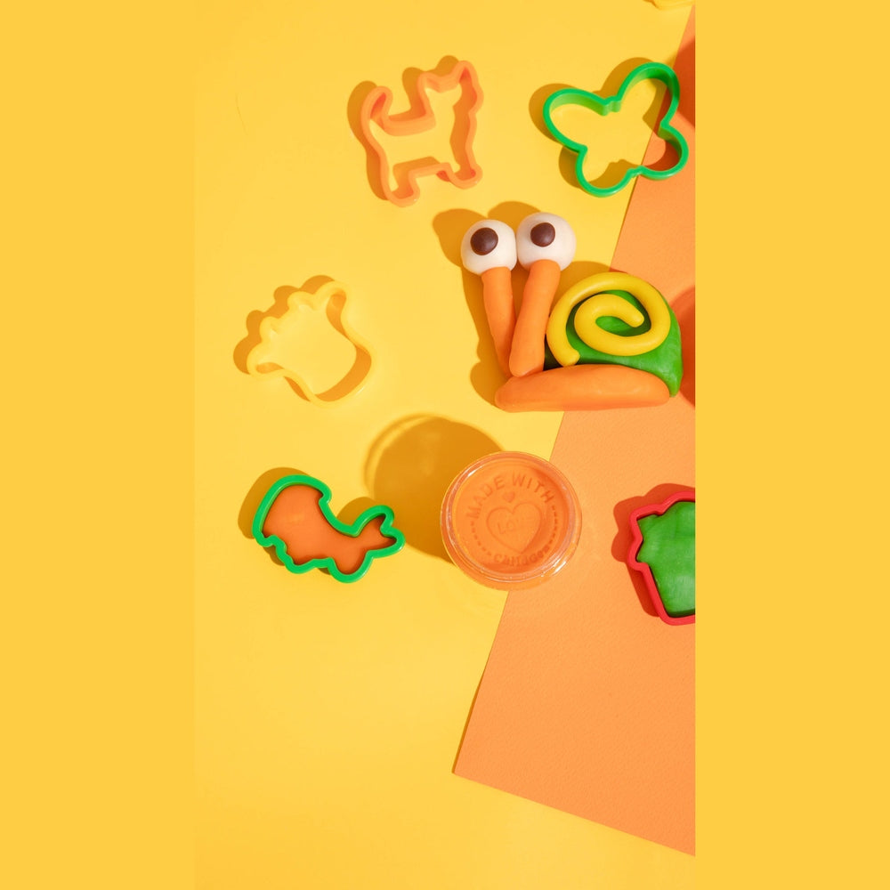 ChildGen Speeldeeg vormpjes - set van 8 stuks - klei vormen - duurzaam plastic