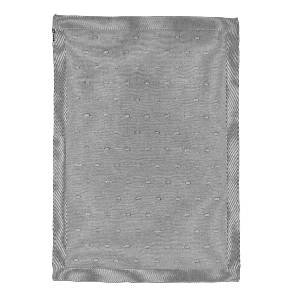 Meyco Deken Knots 75x100cm - Grey