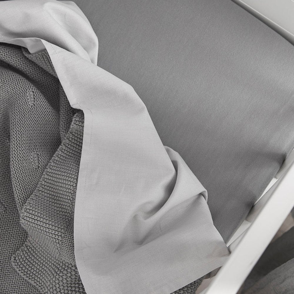 Meyco Deken Knots 75x100cm - Grey