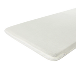 Meyco Housse de matelas pour lit parapluie - Blanc cassé