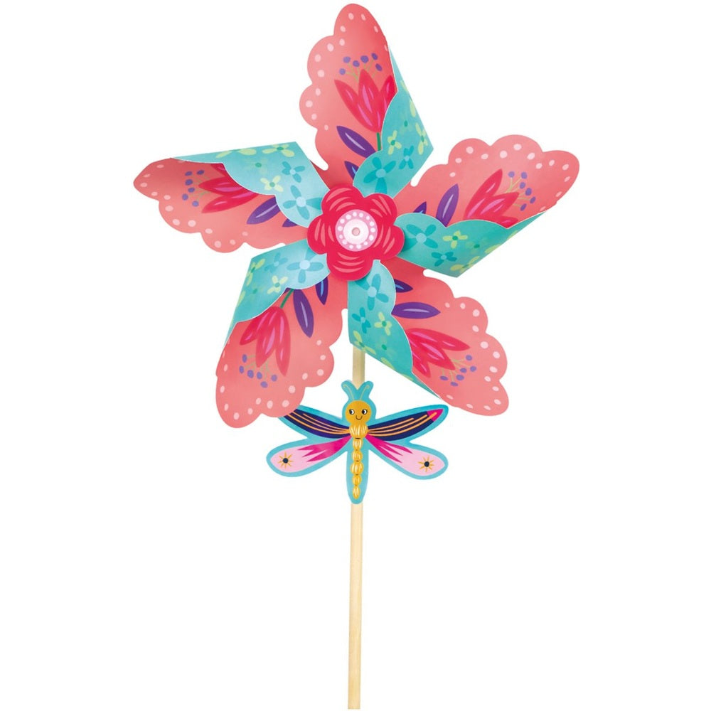 Avenir projet créatif pour chaque jour : crée des moulins à vent avec des fleurs