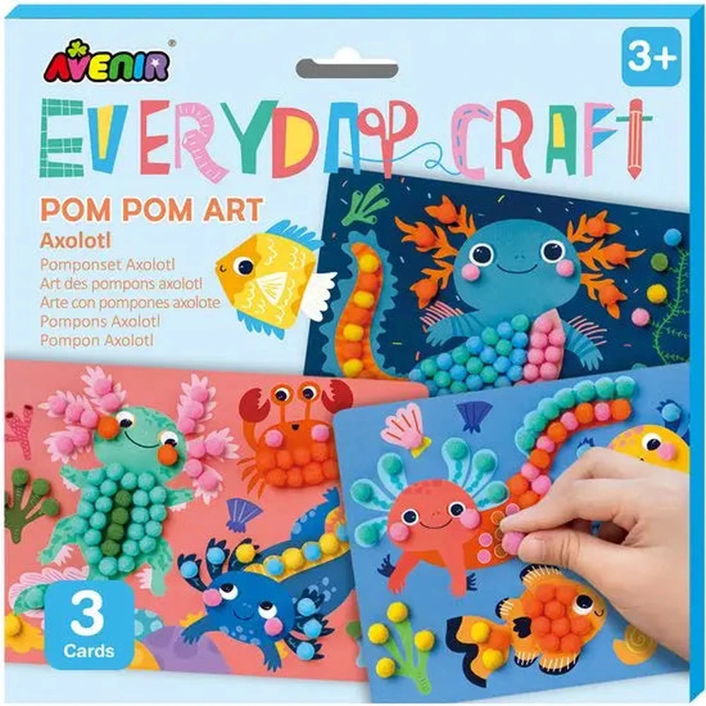Avenir Pom Pom Art - Axolotl
