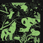 Puzzle Mudpuppy - Forêt phosphorescente dans le noir