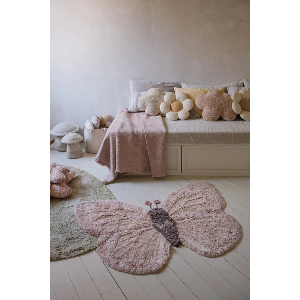 Lorena Canals Wasbaar Tapijt Vlinder 90x120cm