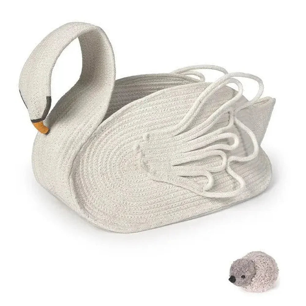 Lorena Canals Basket Swan 55x25x29cm