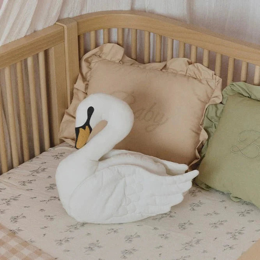 Lorena Canals Cushion Swan 30x30cm