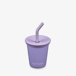 Klean Kanteen Kid Cup - couvercle à paille motif paisley violet