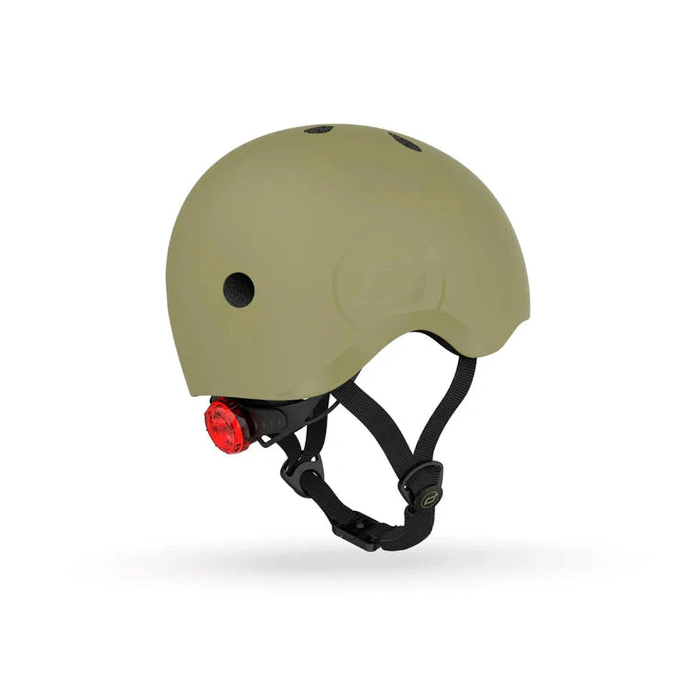 Scoot and Ride Helm Olive