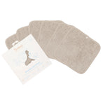 Timboo Herbruikbare Zachte Doekjes 6st - Feather Grey