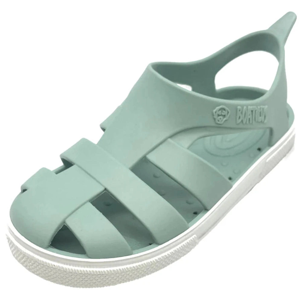 Boatilus Sandalen voor Kinderen Pastel Groen/Wit
