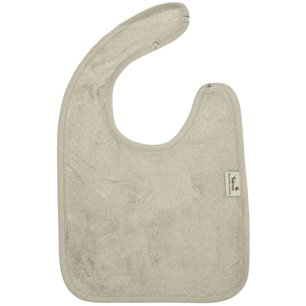 Timboo bavoir imperméable XL - gris plume