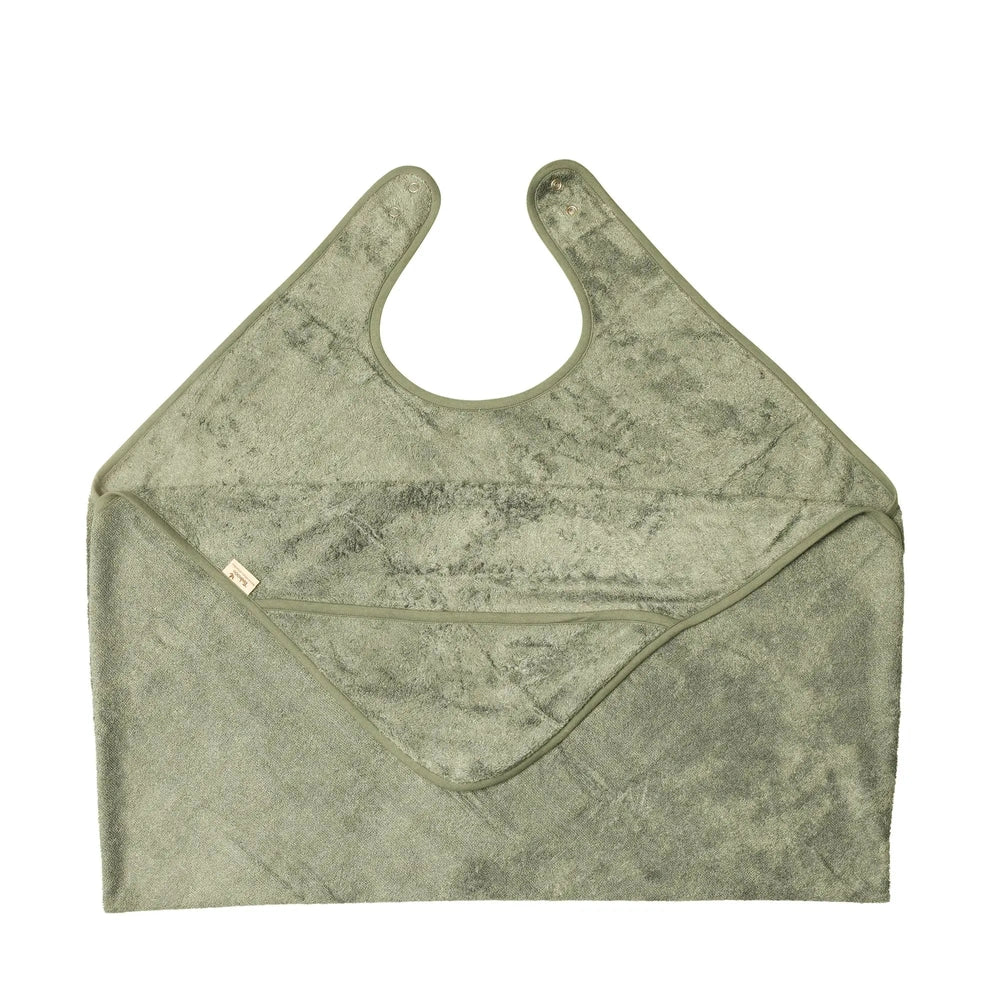 Timboo serviette doudou - Vert Whisper