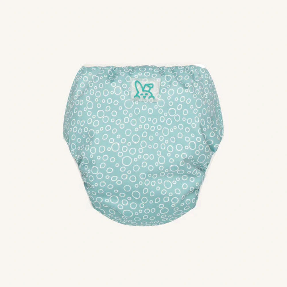 Bumbuns Zwem- en Oefenbroekje - Groen Bubbels