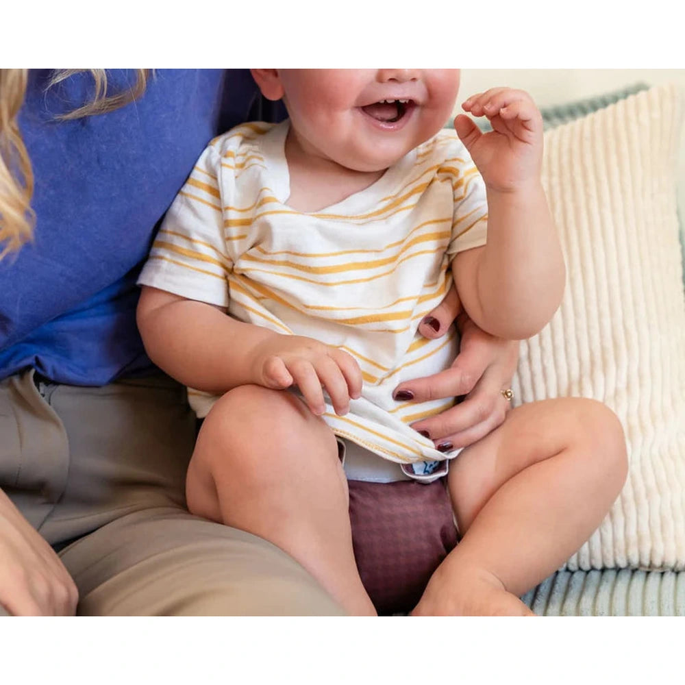 Bumbuns Easy Herbruikbare Luier met klittenband - Classic Chesnut