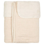 Koeka Wiegdeken Teddy Rivoli 100x150cm - Warm White